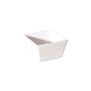NEW BONE - WHITE - SQUARE BOWL - 7.5CM (24)