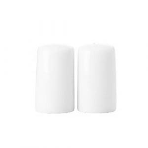 OLIVE - WHITE - PEPPER SHAKER - 6.5CM (12)