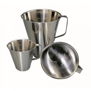 MEASURING JUG S/STEEL-2LT