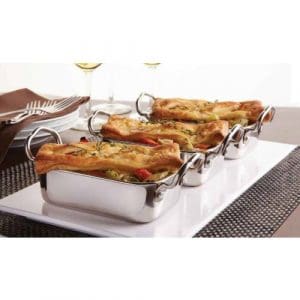 MINI S/STEEL ROASTING PAN - 14.5cm