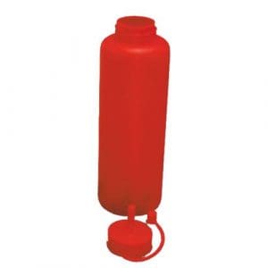 PLASTIC DISPENSER (RED) - 500 ML (PACK OF 6)