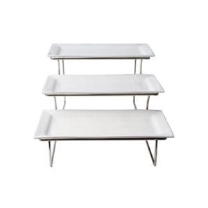 RECTANGULAR3 STEP LARGE STAND - 40x35x22.5CM (1)