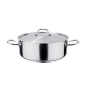 POT S/STEEL LOW CASSEROLE -  19.5LT