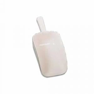 SCOOP PLASTIC WHITE  240 X 150 X 360MM