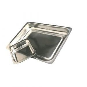 STEAK & KIDNEY DISH S/STEEL-SK3 - 355 X 250 X 50 MM