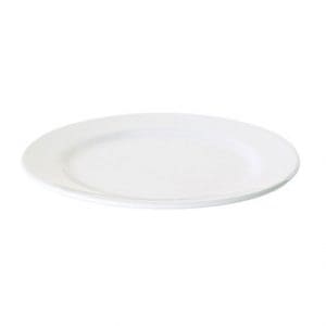 PRIMA - WHITE - ROUND PLATE - 16.5CM (24)