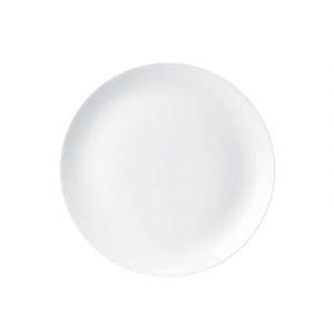 PRIMA - WHITE - COUPE DINNER PLATE - 29CM (12)