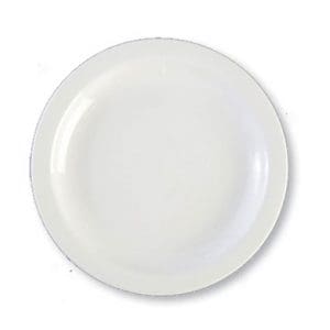 PRIMA - WHITE - NARROW RIMMED PLATE - 23CM (24)