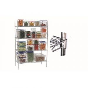 SHELVING UNIT - SHELF WITH CLIPS - 1510mm