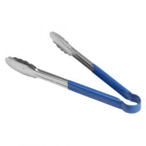COLOURED UTILITY TONGS (BLUE) - 300MM
