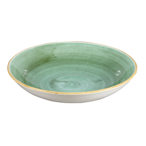STONECAST - SAMPHIRE GREEN COUPE BOWL - 24.8CM (12)