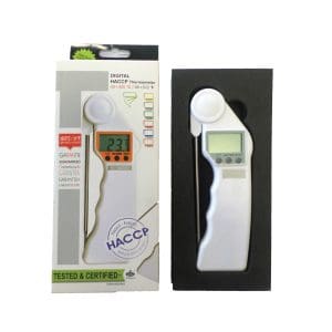 THERMOMETER DIGITAL HACCP WITH ROTARY PROBE -50?C to 300?C HACCP DIGITAL THERMOMETER WITH ROTARY PROBE