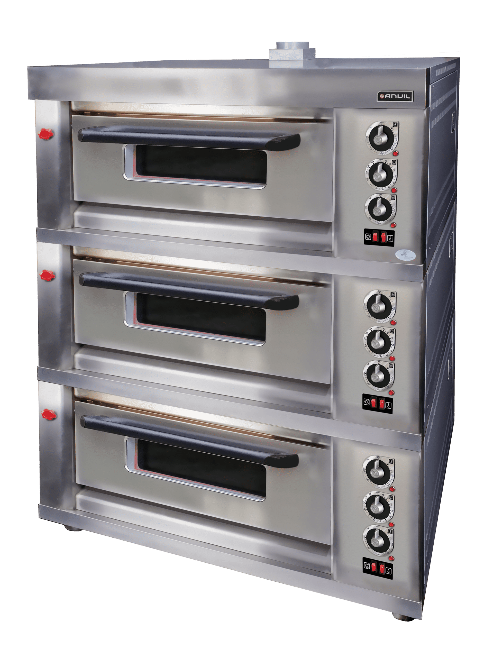 DECK OVEN ANVIL - GAS - 6 TRAY - TRIPLE 1 DECK OVEN ANVIL - GAS - 6 TRAY - TRIPLE