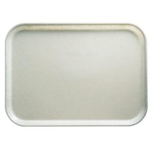 FIBERGLASS SMOOTH TRAY 38CM W X 51.5CM L - ANTIQUE PARCHMENT