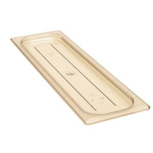 HIGH HEAT LID AMBER FOR 1/2 LONG HIGH HEAT PANS