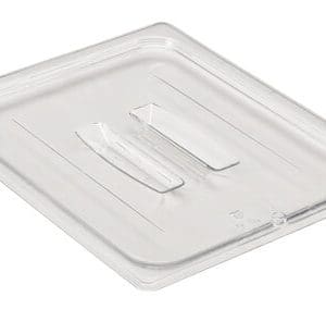 POLYCARBONATE CLEAR LID WITH HANDLE FOR 1/2 PANS