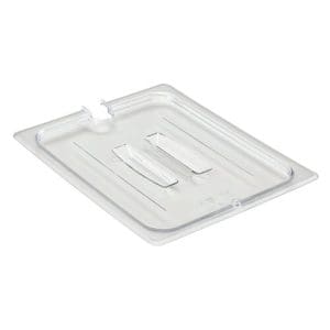 POLYCARBONATE CLEAR LID WITH NOTCH FOR 1/9 PANS