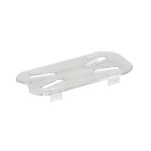POLYCARBONATE CLEAR DRAIN SHELF FOR 1/9 PANS