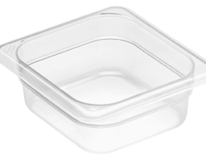 POLYPROPYLENE GN 1/6 FOODPAN TRANSLUSCENT 65MM D
