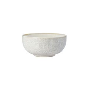 KNIT - REACTIVE WHITE - SAUCE BOWL - 10CM (12)