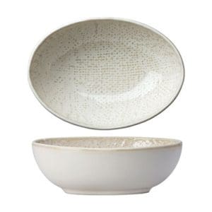 KNIT - REACTIVE WHITE - SOUP / CEREAL / DESSERT BOWL 16CM (12)