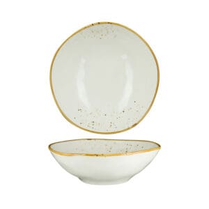 ORGANIC ROUND BOWL - 25.8 X 8CM (4)