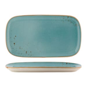 FYNBOS - ATLANTIC BLUE - RECTANGULAR PLATE - 35.5CM X 18.5CM (4)
