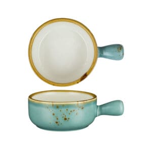 SMALL BOWL WITH HANDLE - 10CM - 7CL (6)