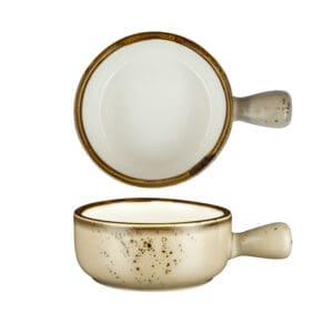 SMALL BOWL WITH HANDLE - 10CM - 7CL (6)