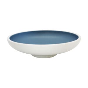 PLATTER BOWL ROUND 30CM - SMOKE BLUE