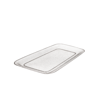 GN FRY BASKET - STAINLESS STEEL - 530MM X 330MM X 40MM