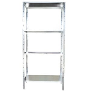SHELVING UNIT - GALVANIZED - 900MM X 400MM X 1900MM