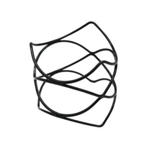 UNI DISPLAY STAND (BLACK) - NON SLIP - 215 X 215 X 200MM