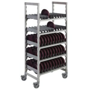 MOBILE DRYING RACK FOR INSULATED DOME COVERS - 100 DOME CAPACITY